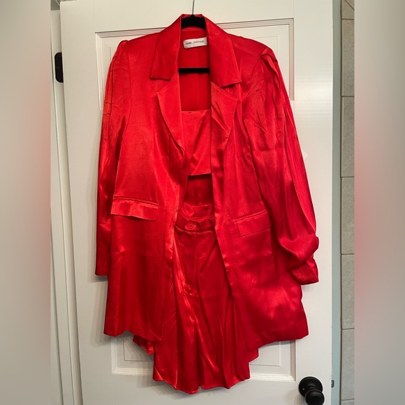 Fame and Partners x Free People Axel Short Set Size 4 - Picture 2 of 11